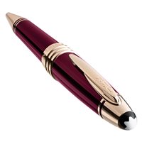 Penna Montblanc Penna a sfera John F. Kennedy Edizione Speciale Bordeaux in Acciaio 118083 - 118083